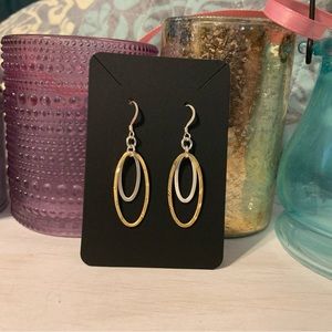 Sterling Silver & Gold Plated Earrings